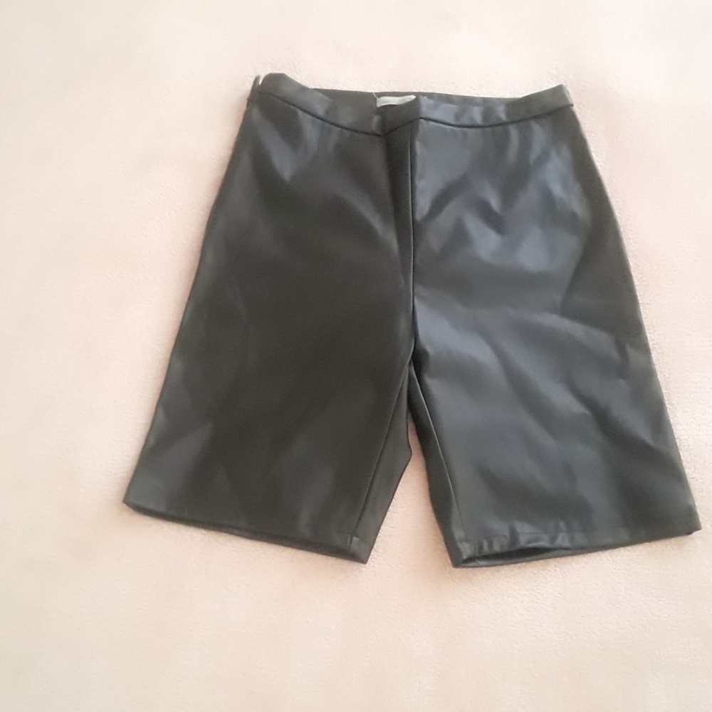 Leather Shorts